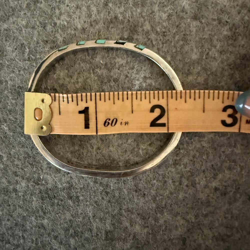 Silver bangle - Picture 12 of 13